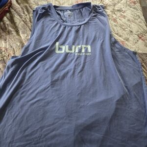 Burn Boot Camp Women's Blue Tank Top